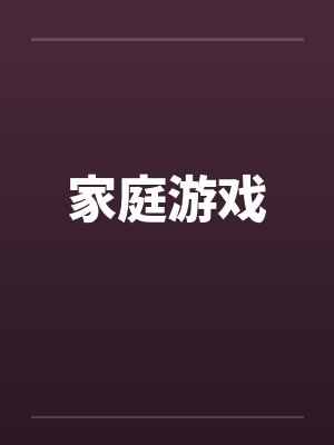 家庭游戏 家庭游戏